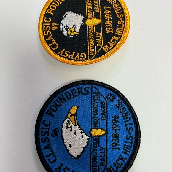 Other - Gypsy Classic Founders Patches - Blue and Black, Yellow and Black